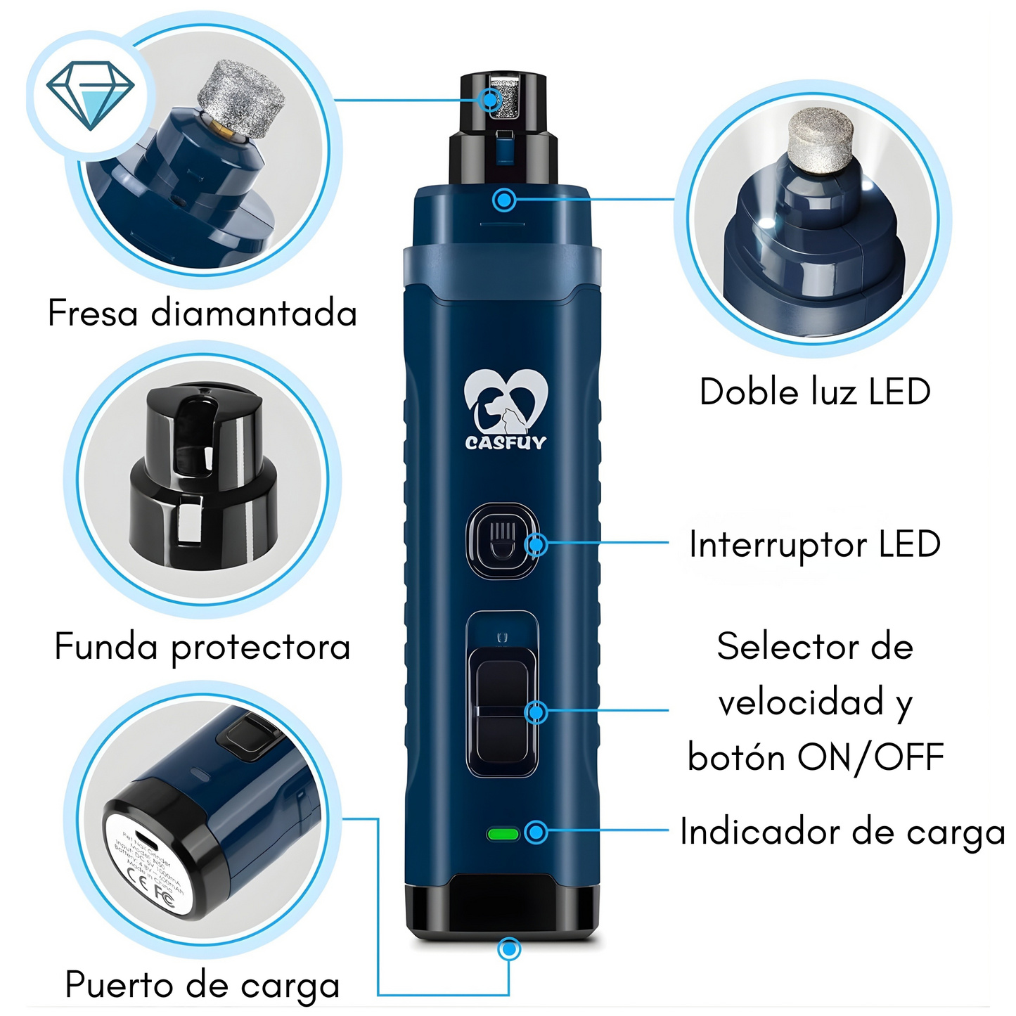 Lima profesional para perros